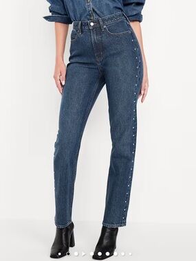 Old Navy Indigo Straight Leg Jeans